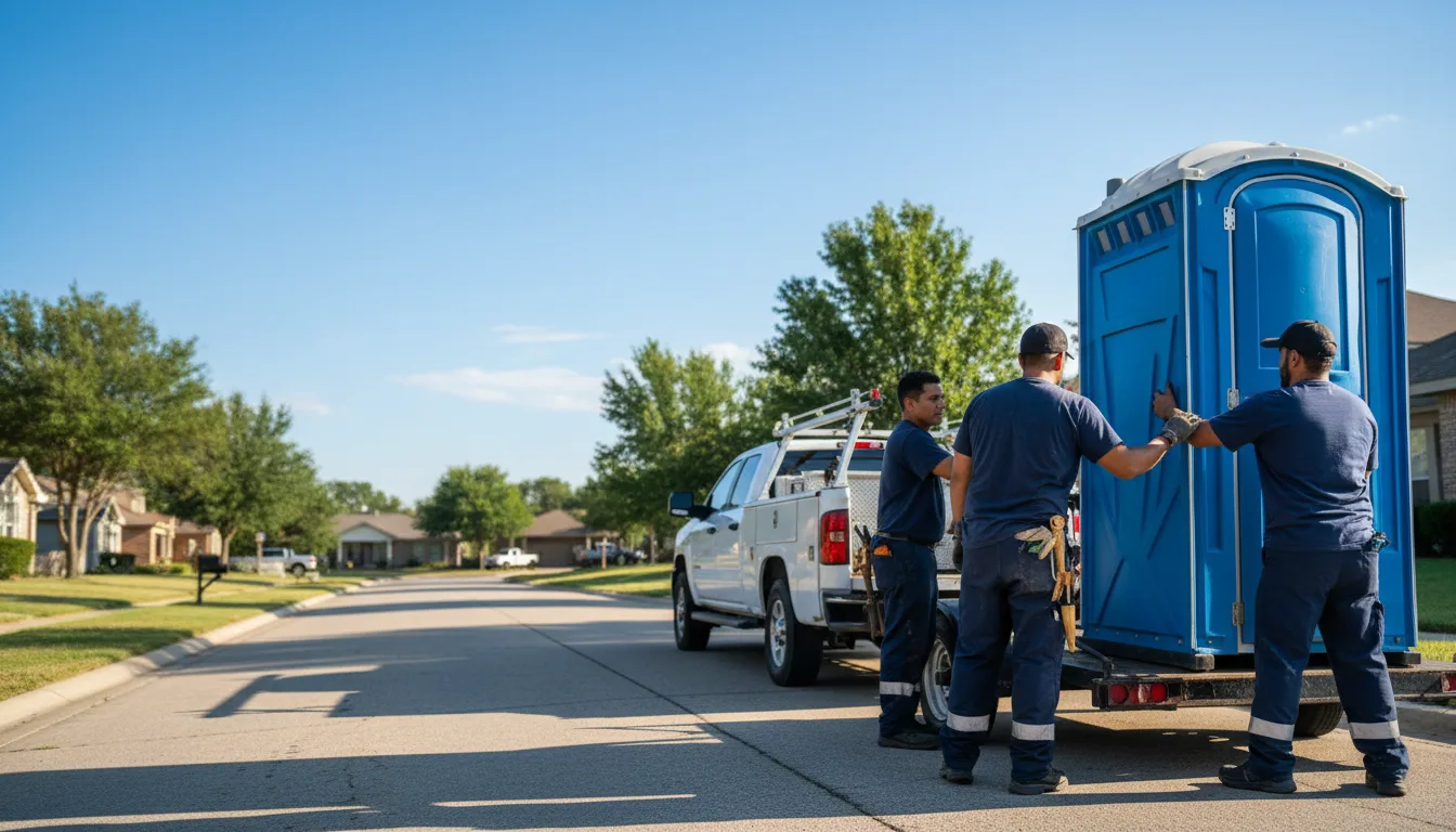 Portable Toilet Rental in Robeline, LA near me